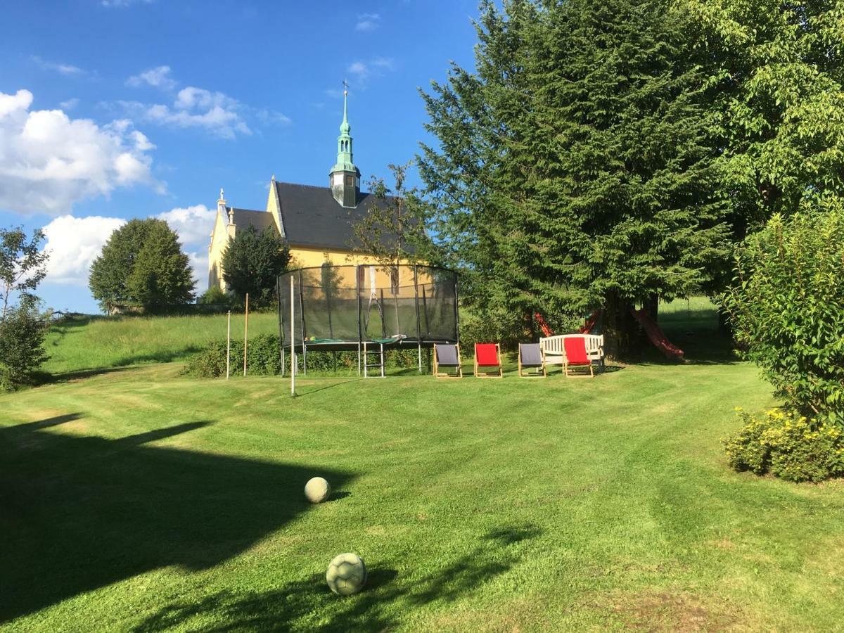 Ferienhaus Winterbergblick, Saechsische Schweiz Hinterhermsdorf Eksteriør billede